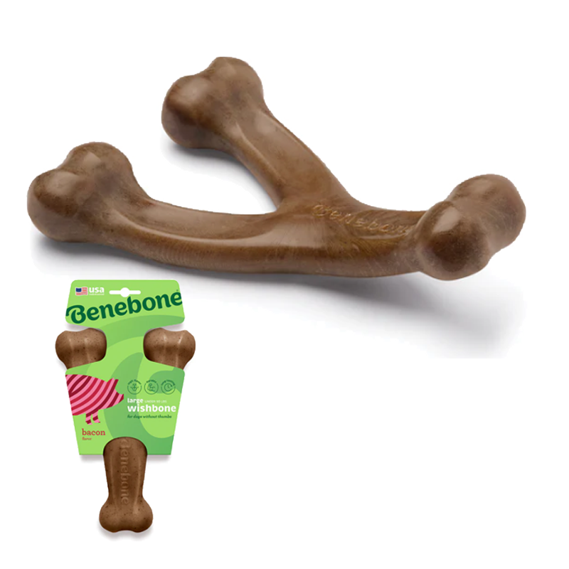 Benebone Bacon Large Dog Chew