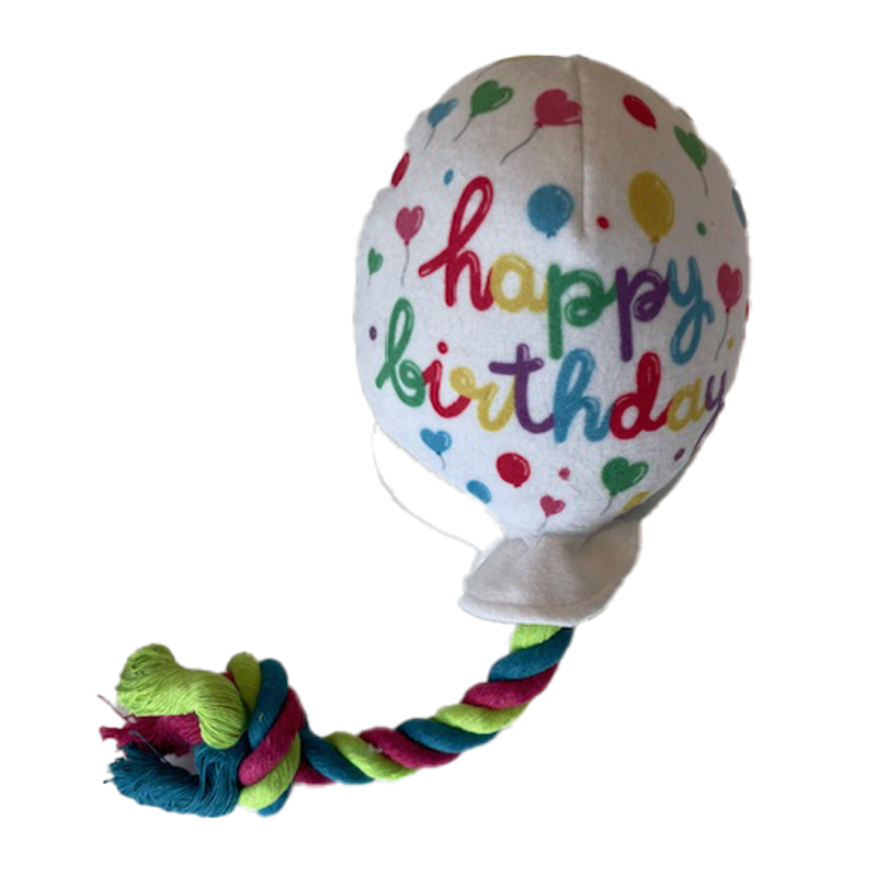Durable Polyester Squeaky Birthday Balloon