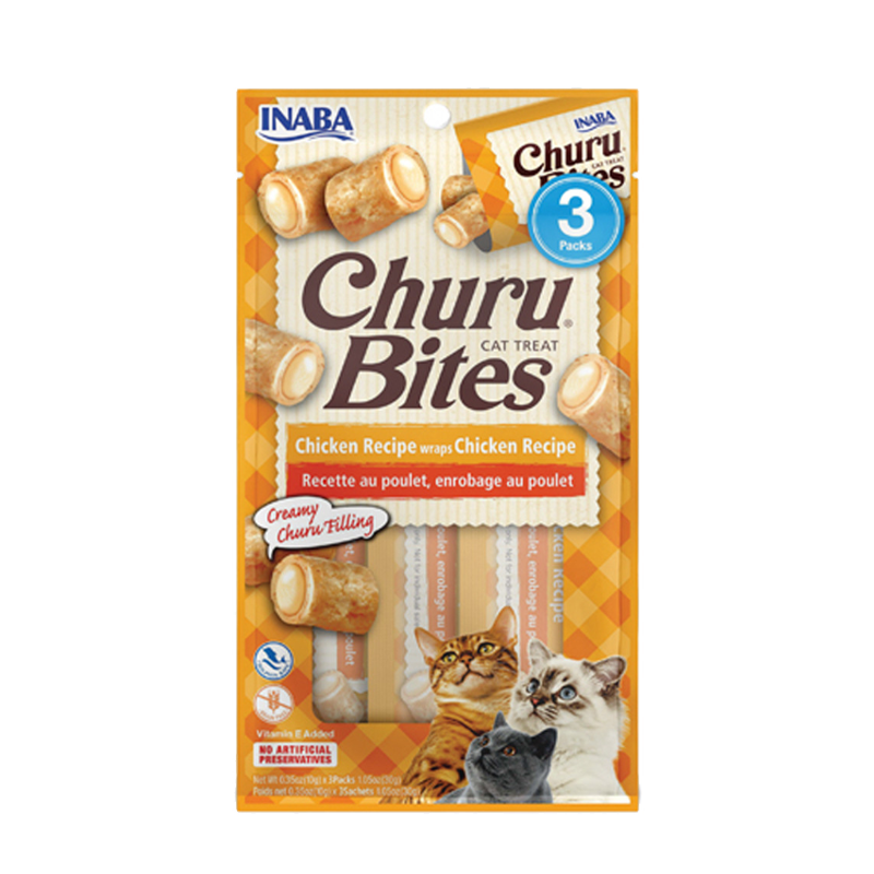Inaba Churu Bites Chicken Cat Treats 30g