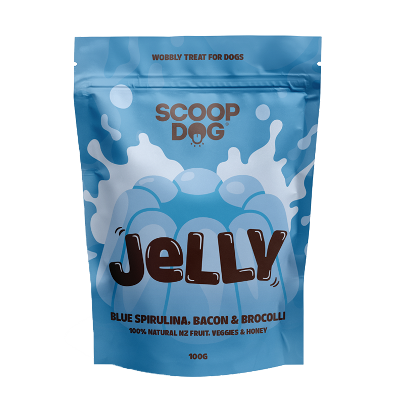 Scoop Dog Jelly Mix - Blue Spirulina 100g