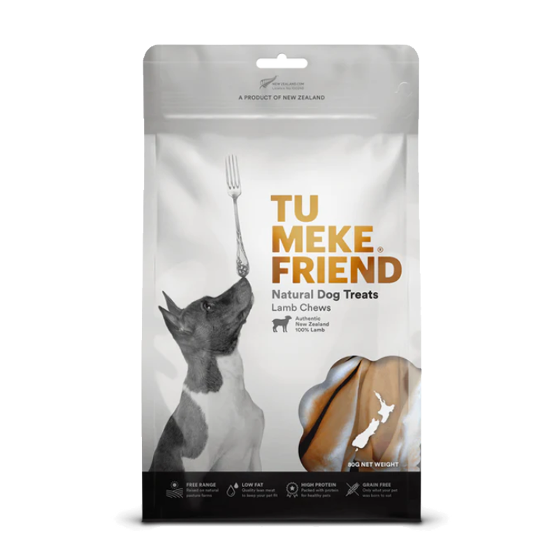Tu Meke Friend Lamb Dog Chews 80g