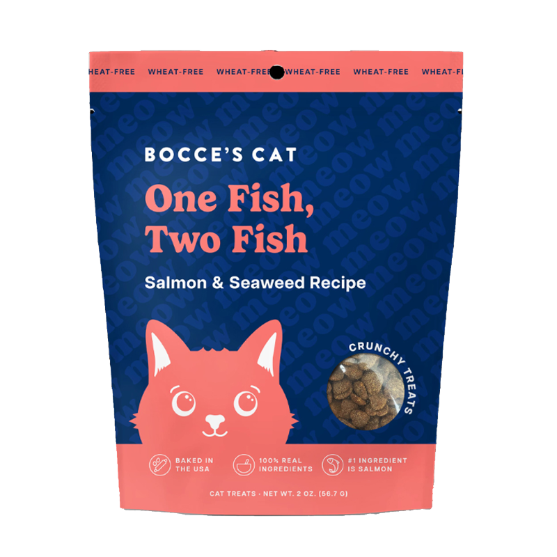 Bocce's One Fish Two Fish Cat Treats 2oz(56g)
