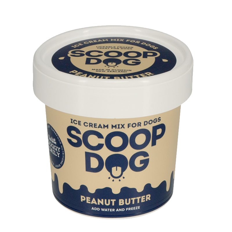 Scoop Dog Ice Cream Mix - Peanut Butter Flavour