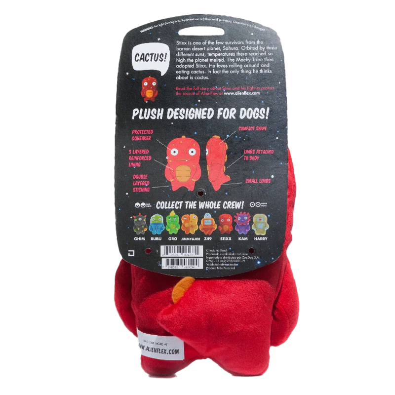 Alien Flex Dog Toy - STIXX