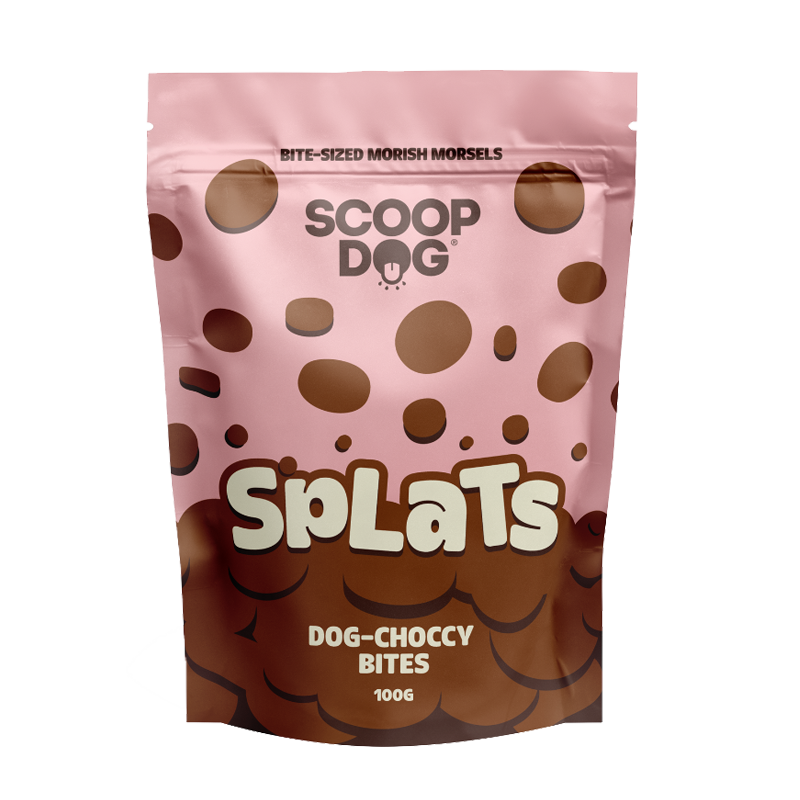 Scoop Dog Splatts Choccy Bites 100g