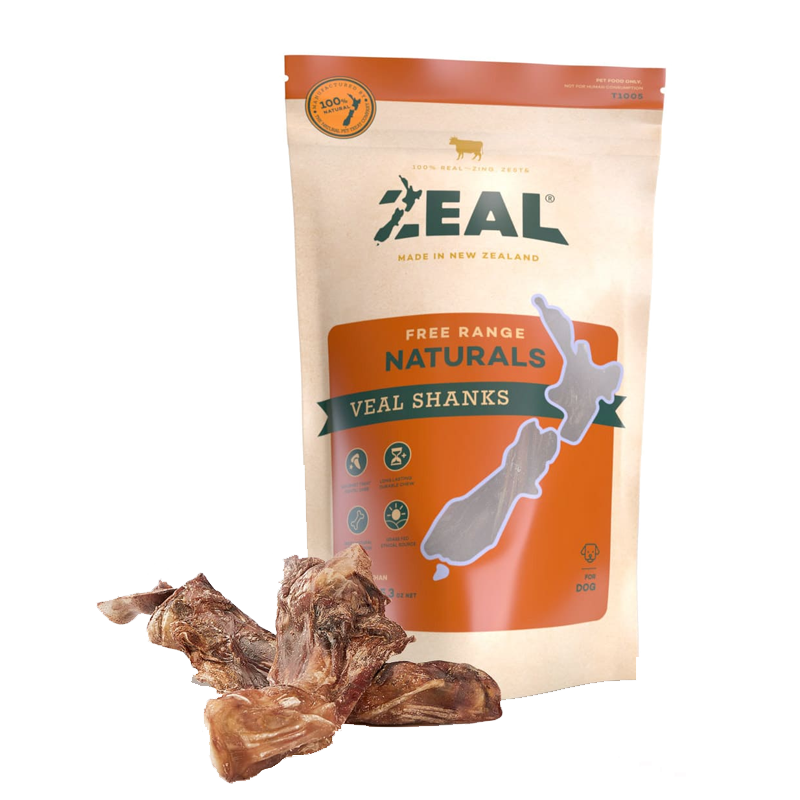 Zeal Free Range Veal Shank Dog Chews 150g