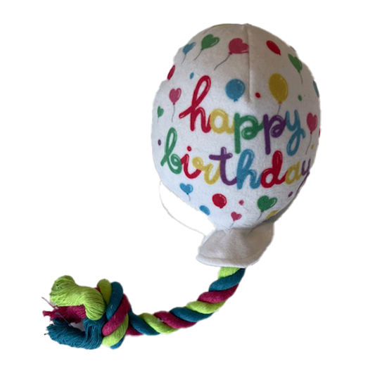 Durable Polyester Squeaky Birthday Balloon