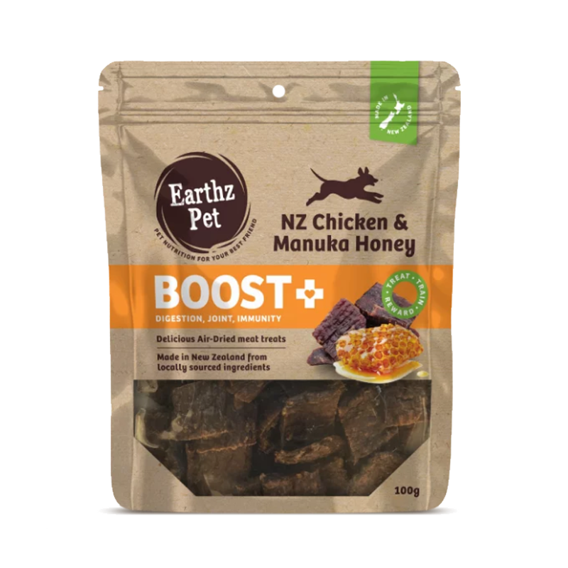BOOST+ Chicken & Manuka Honey Dog Treats 100g