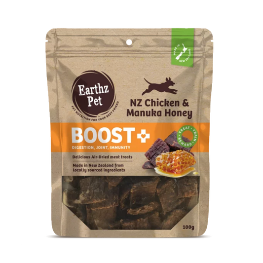 BOOST+ Chicken & Manuka Honey Dog Treats 100g