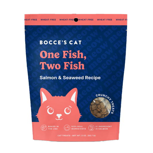 Bocce's One Fish Two Fish Cat Treats 2oz(56g)