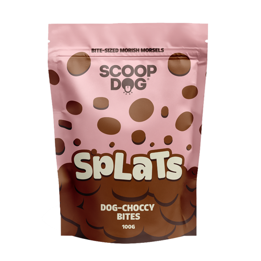 Scoop Dog Splatts Choccy Bites 100g